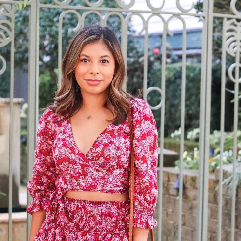 Floral‎ Crop Top